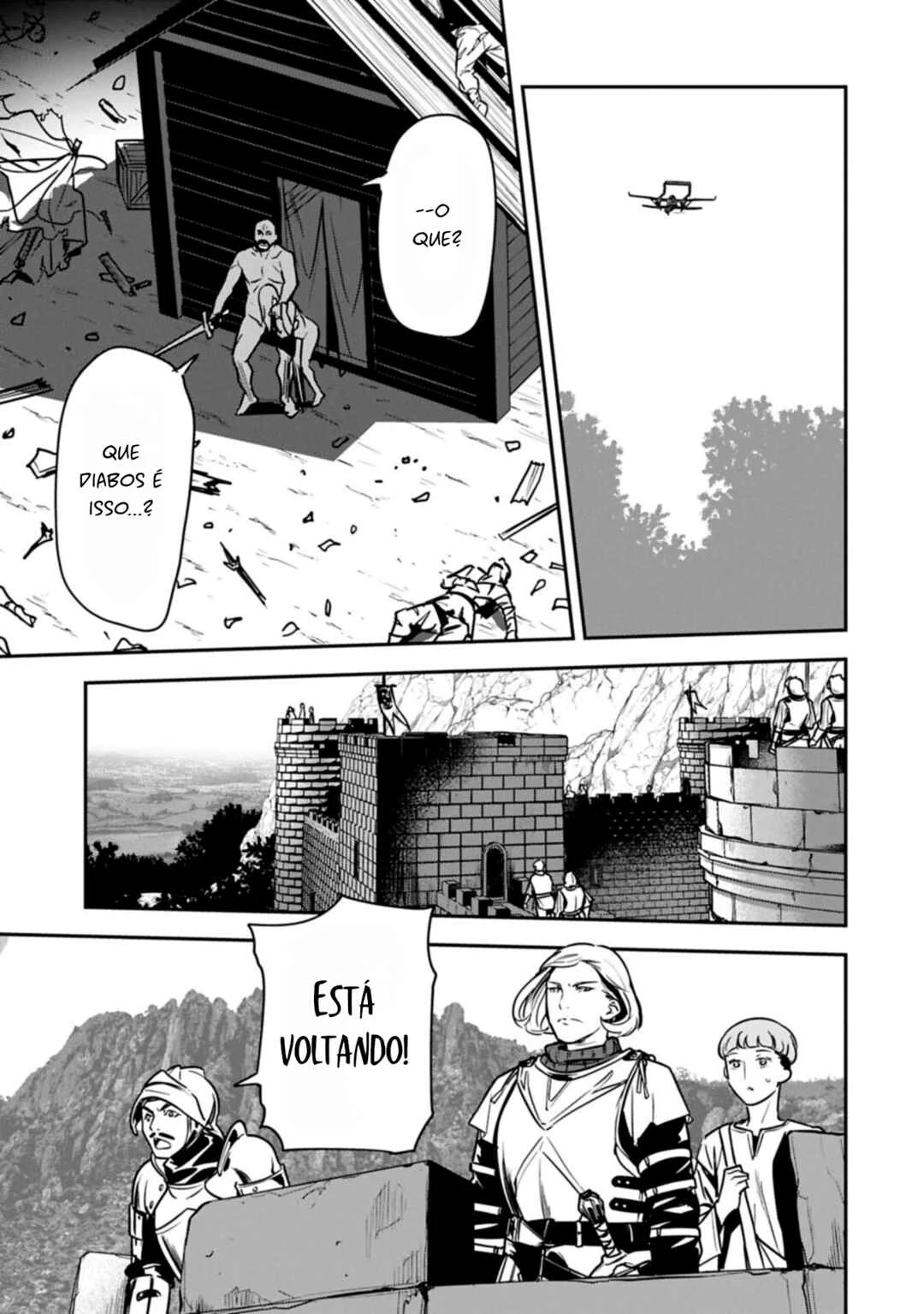 Chounin A wa Akuyaku Reijou o Doushitemo Sukuitai: Dobu to Sora to Koori no Himegimi — Cap. 36, pág. 3