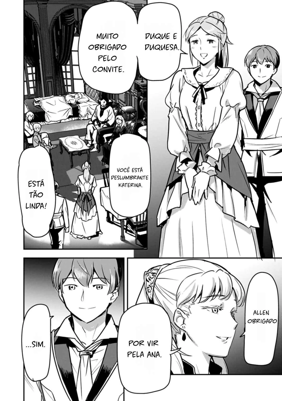 Chounin A wa Akuyaku Reijou o Doushitemo Sukuitai: Dobu to Sora to Koori no Himegimi — Cap. 45, pág. 18
