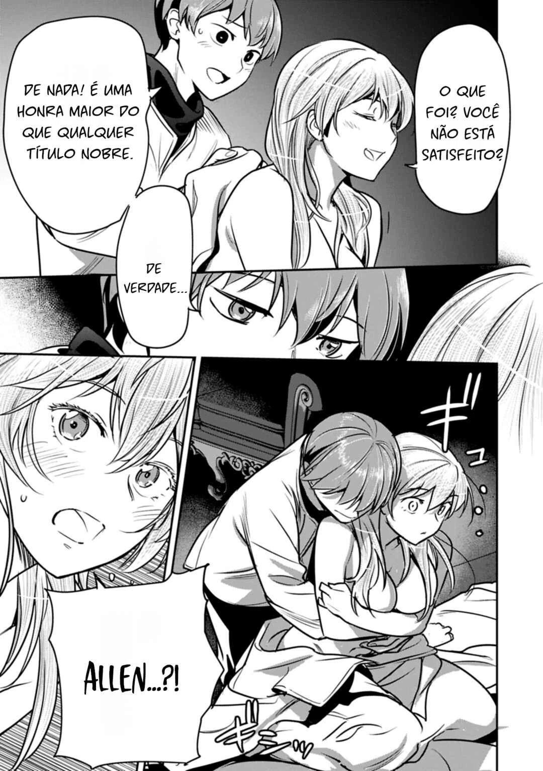 Chounin A wa Akuyaku Reijou o Doushitemo Sukuitai: Dobu to Sora to Koori no Himegimi — Cap. 46, pág. 23