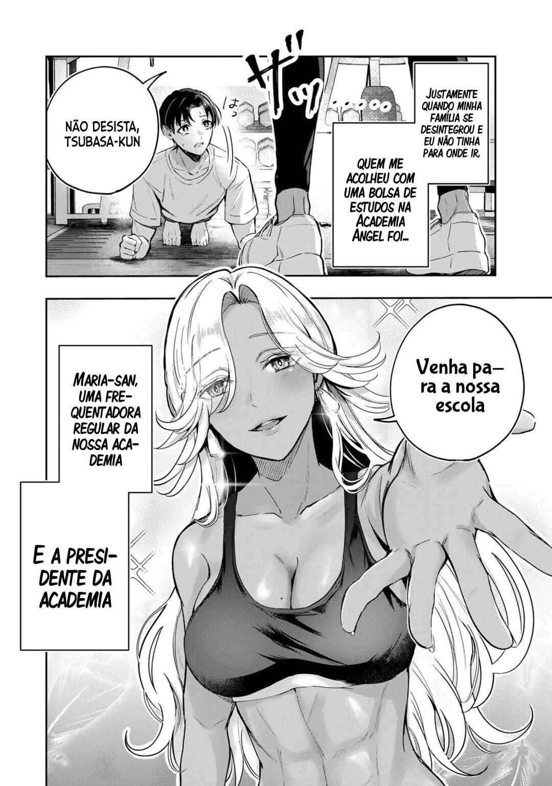 Datenshi-chan wa Ganbarenai — Cap. 1, pág. 6
