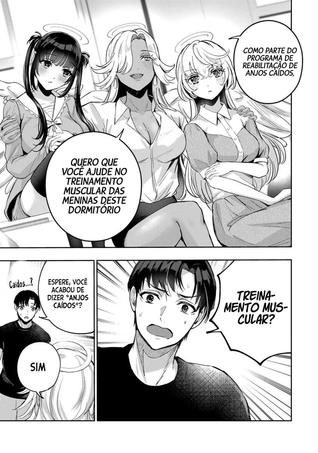 Datenshi-chan wa Ganbarenai — Cap. 1, pág. 46