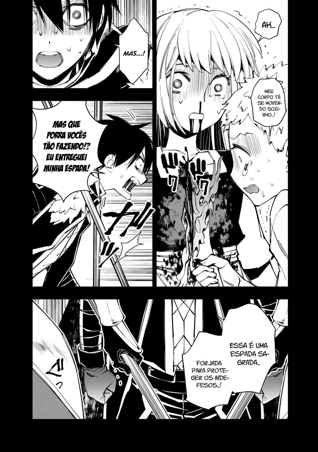 Fukushuu o Koinegau Saikyou Yuusha wa, Yami no Chikara de Senmetsu Musou Suru — Cap. 42, pág. 17