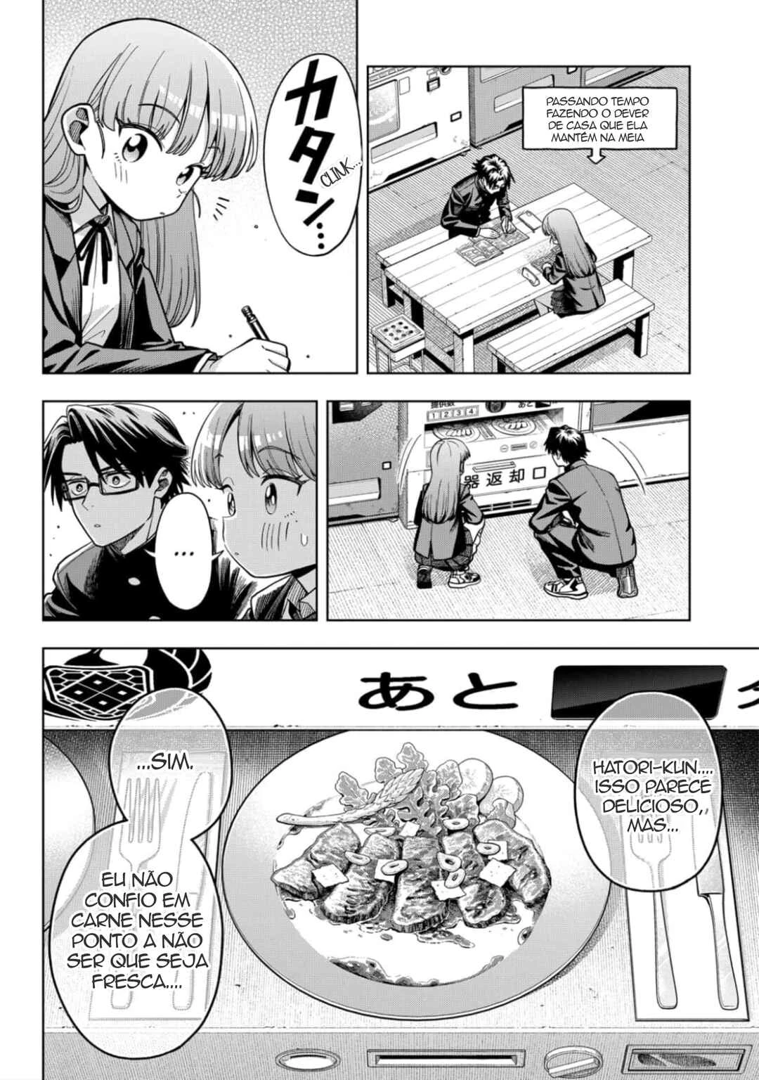 Hatori to Furuta no Hinichijou Sahanji — Cap. 3, pág. 10