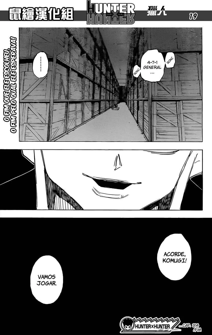 HUNTER x HUNTER — Cap. 314, pág. 18