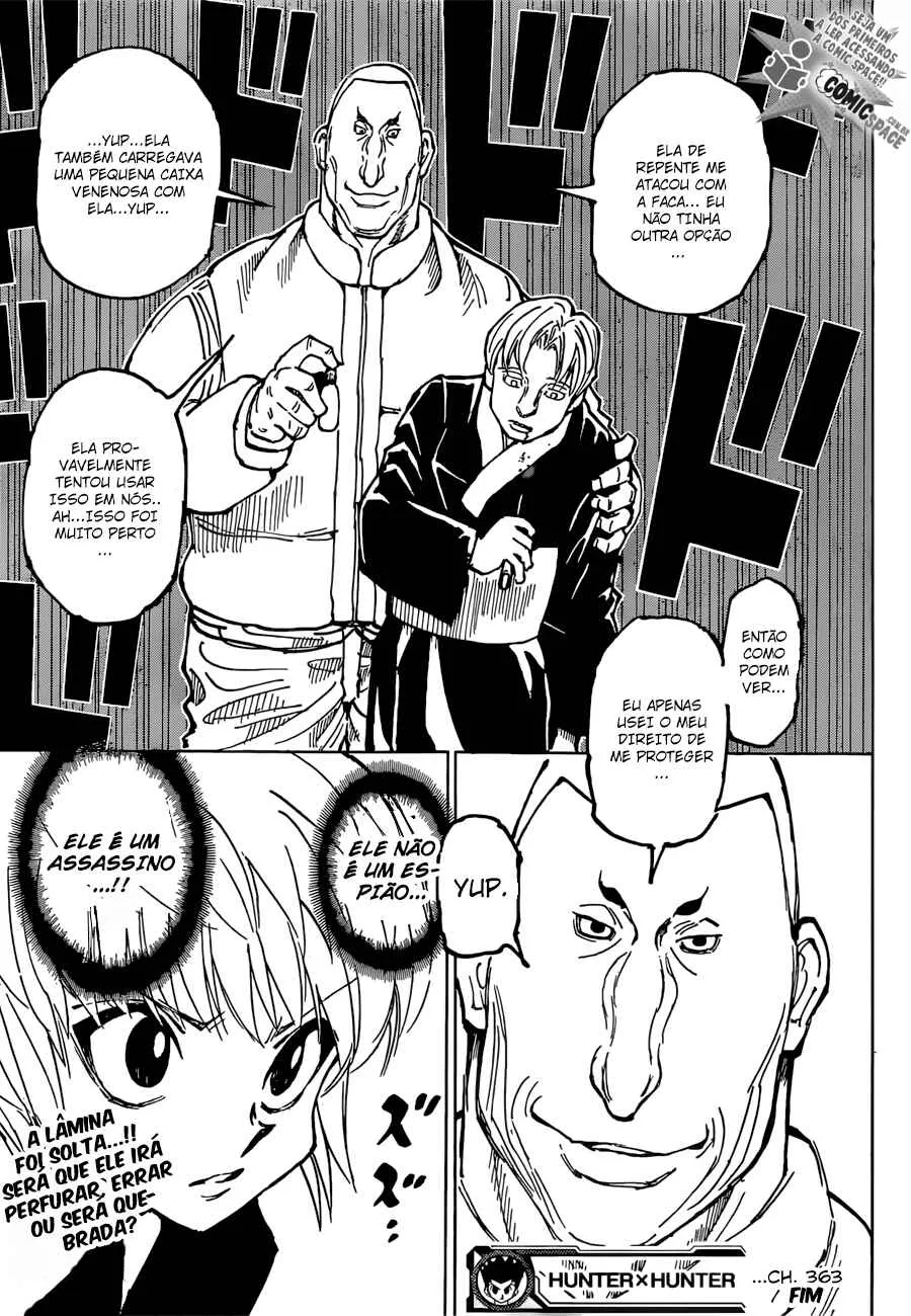 HUNTER x HUNTER — Cap. 363, pág. 19
