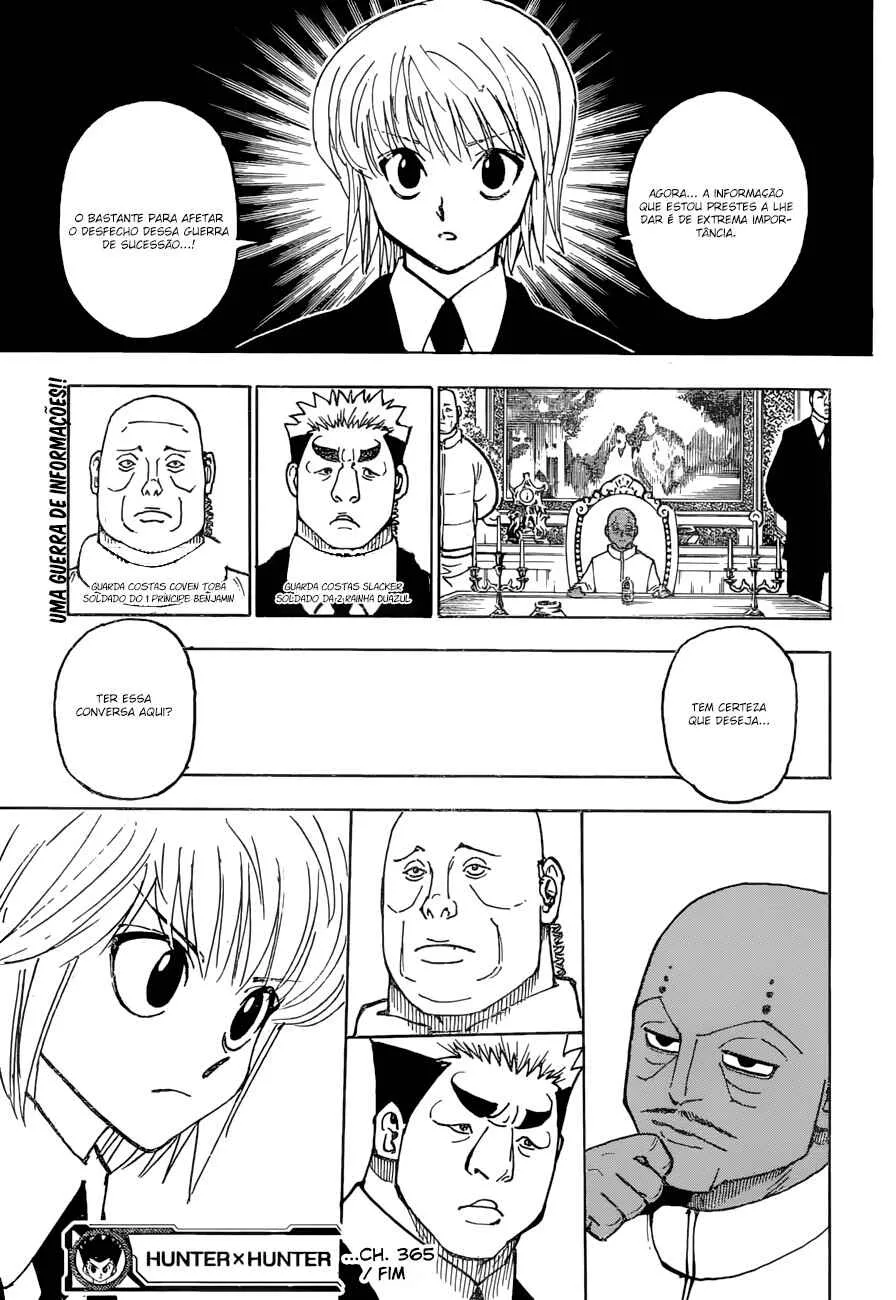 HUNTER x HUNTER — Cap. 365, pág. 19