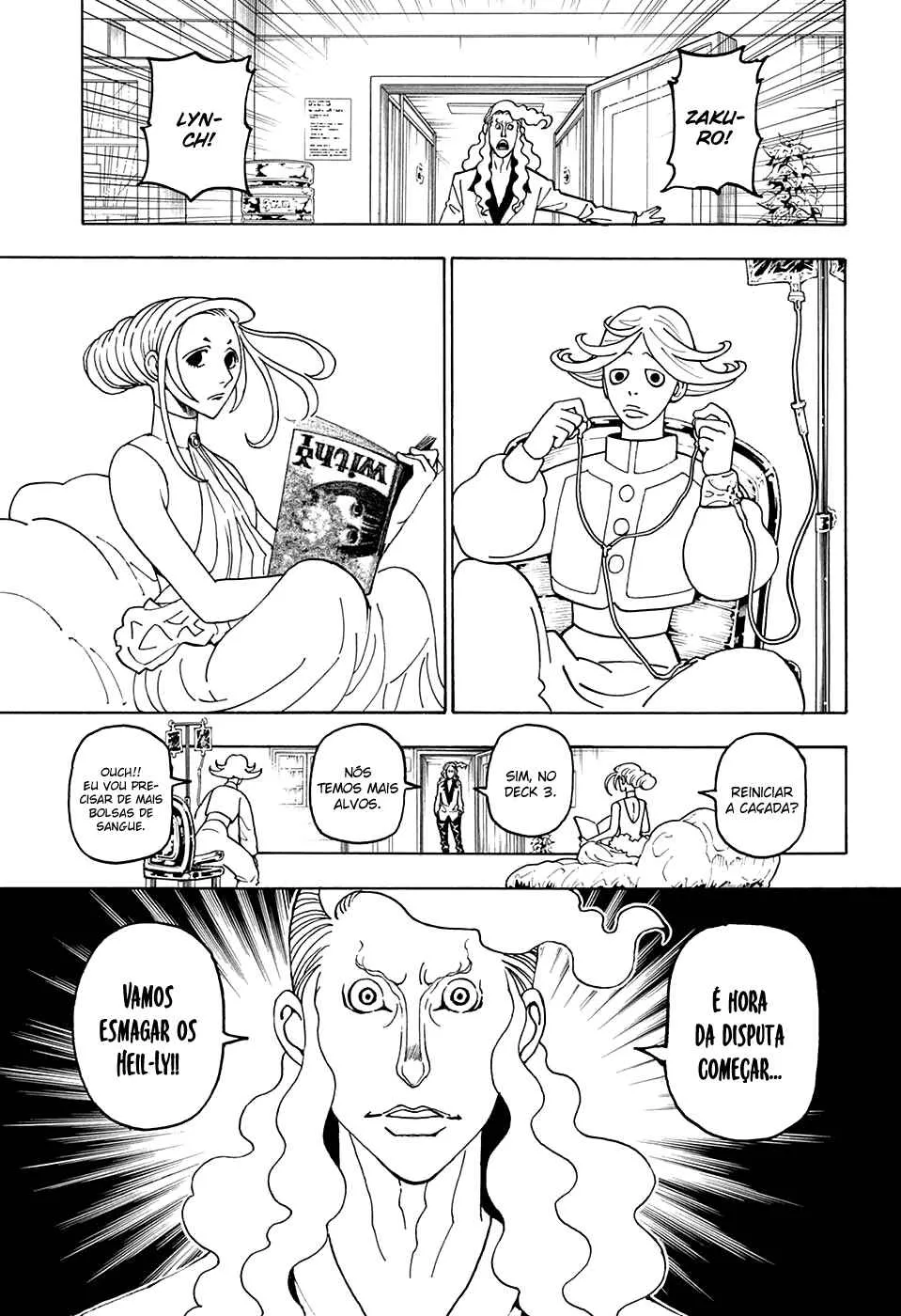 HUNTER x HUNTER — Cap. 390, pág. 8