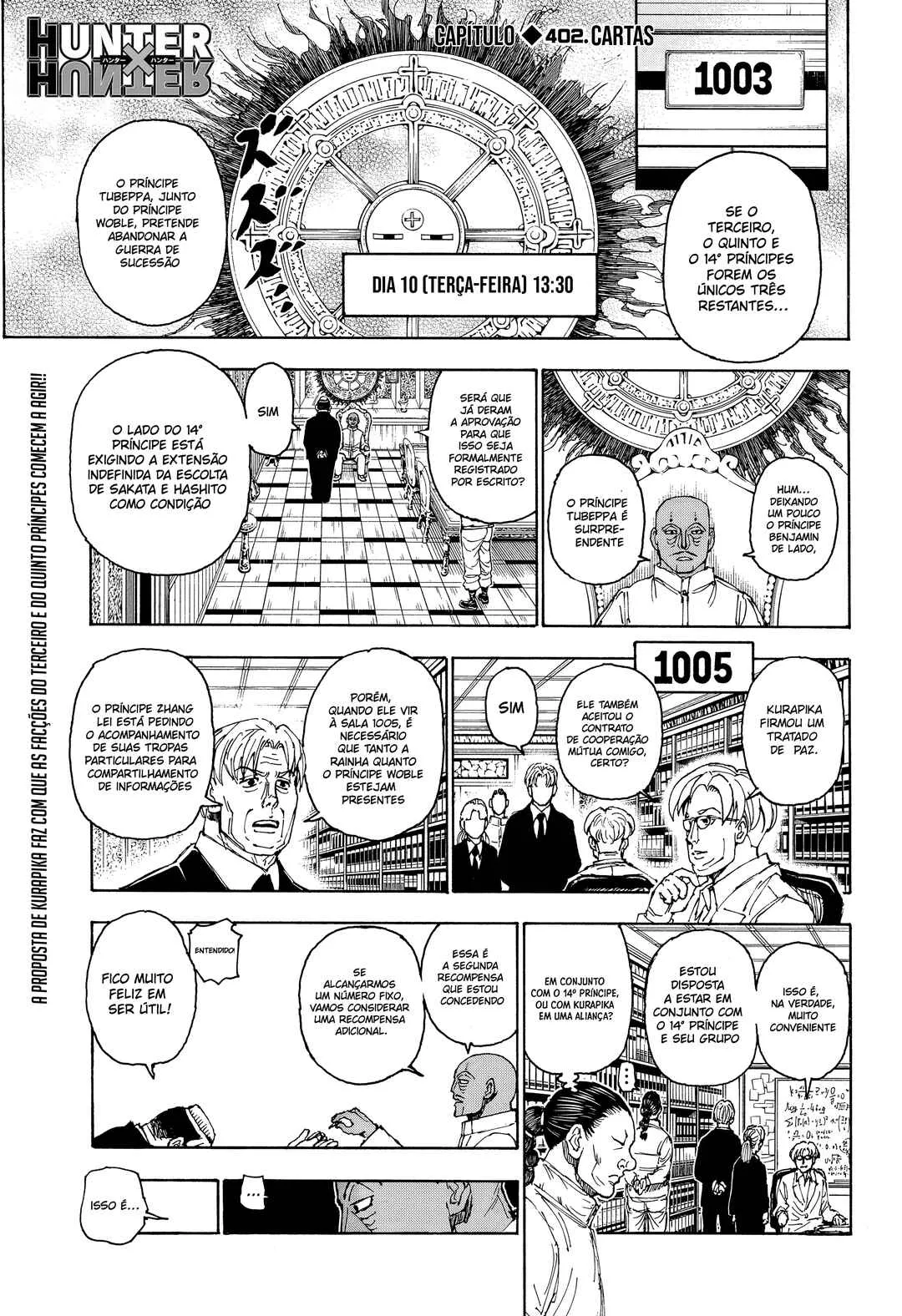 HUNTER x HUNTER — Cap. 402, pág. 3