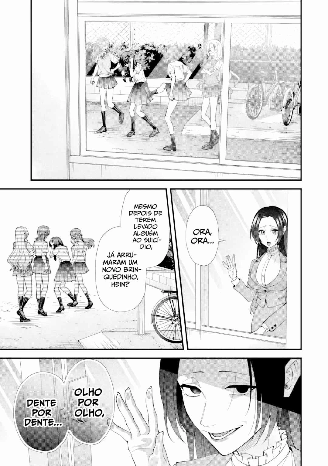 Ijime no Shikaeshi wa Sensei ni Omakase — Cap. 1, pág. 41