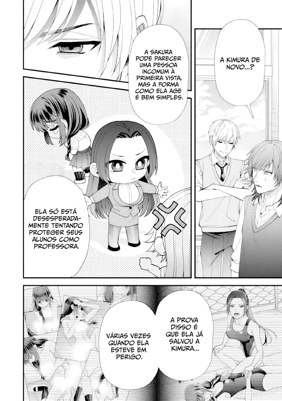 Ijime no Shikaeshi wa Sensei ni Omakase — Cap. 11, pág. 28