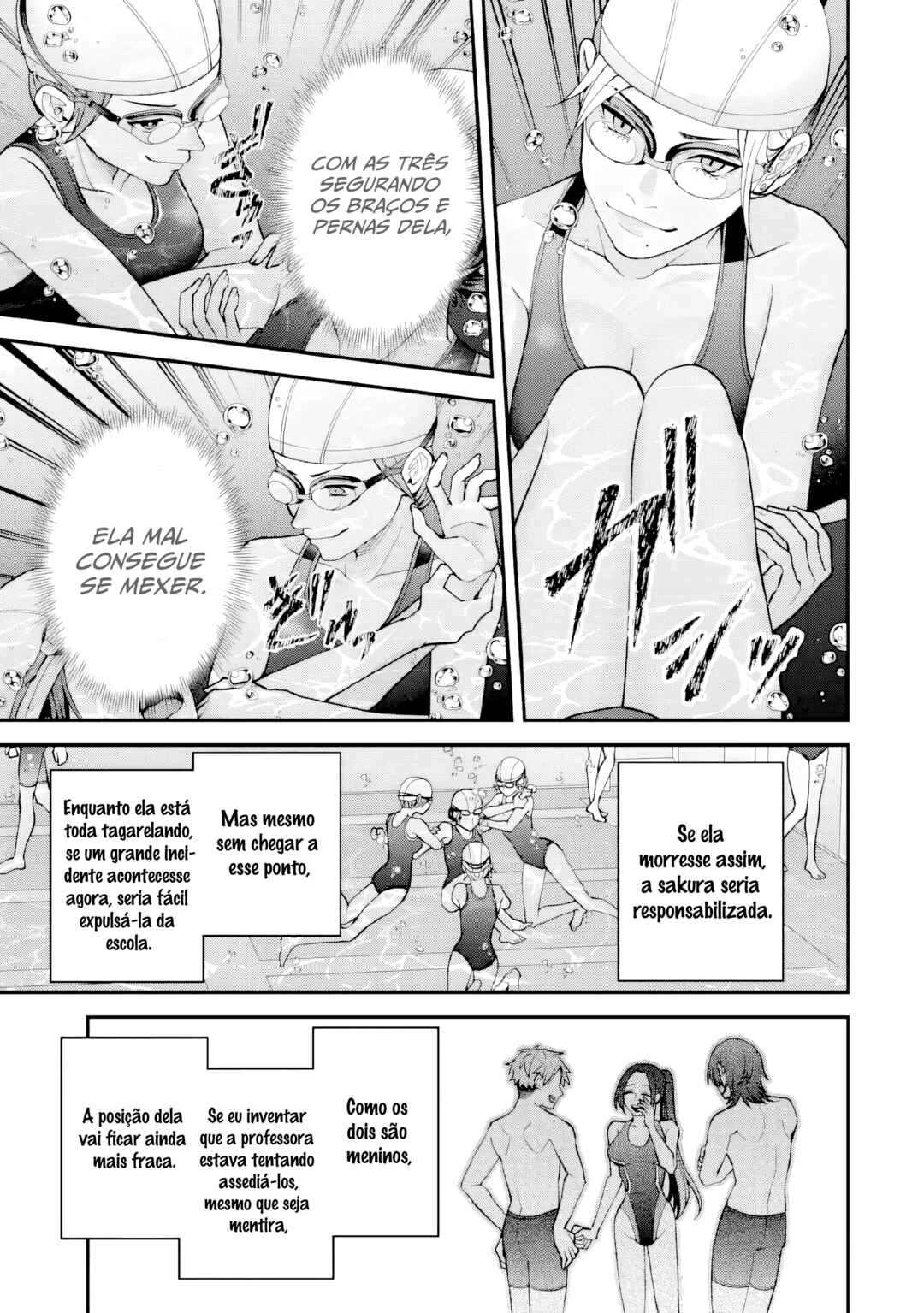 Ijime no Shikaeshi wa Sensei ni Omakase — Cap. 3, pág. 31