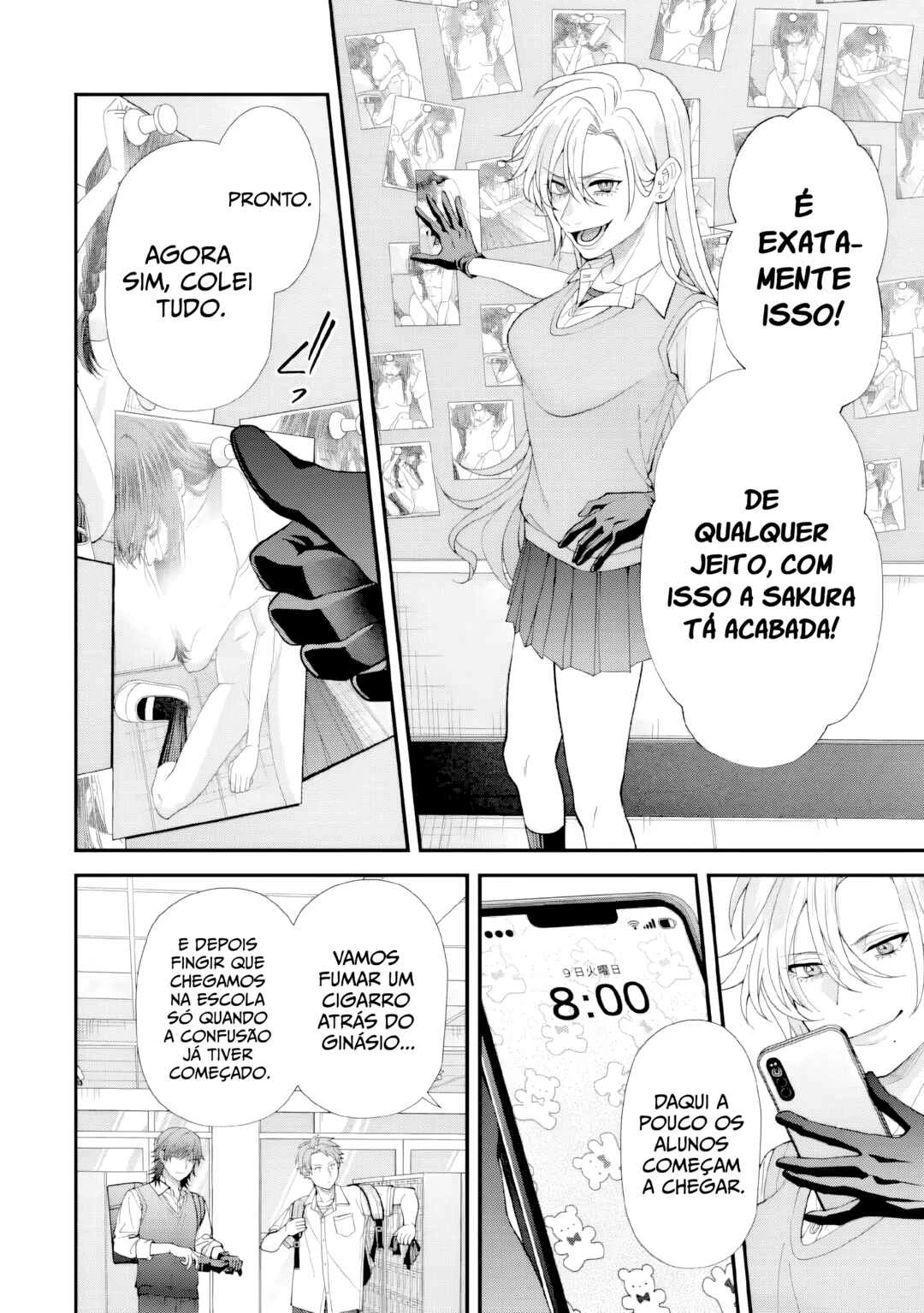 Ijime no Shikaeshi wa Sensei ni Omakase — Cap. 6, pág. 10