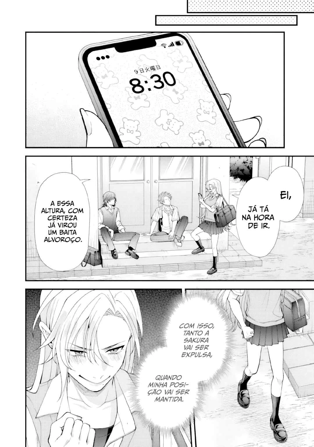 Ijime no Shikaeshi wa Sensei ni Omakase — Cap. 6, pág. 12