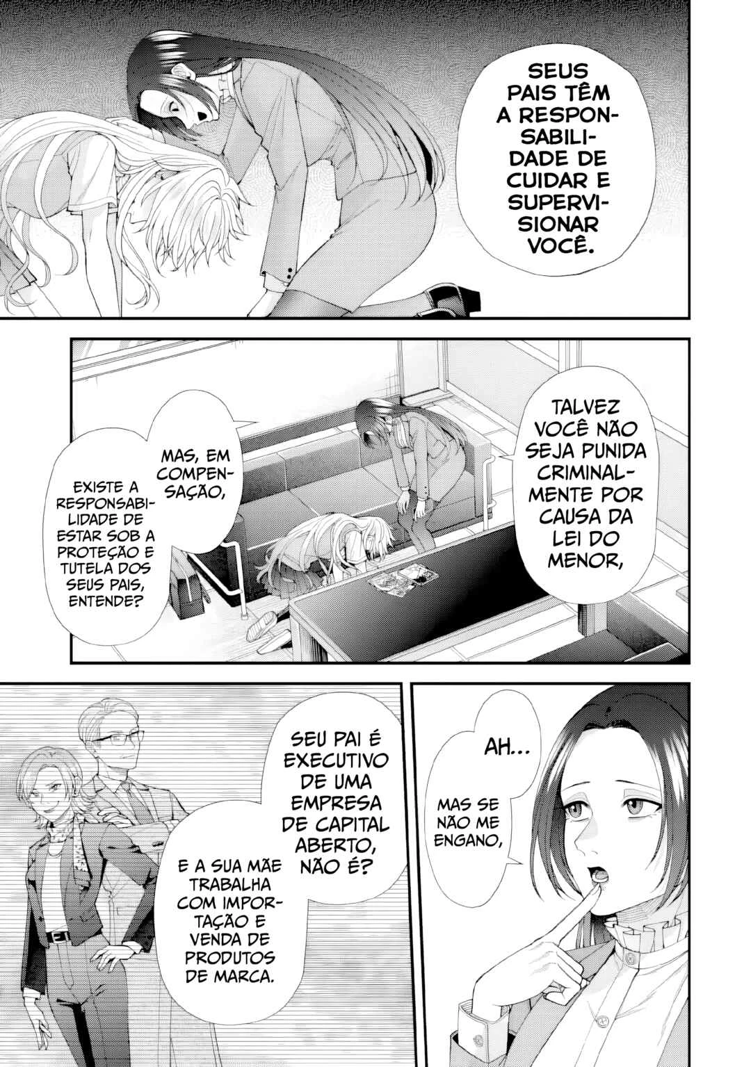 Ijime no Shikaeshi wa Sensei ni Omakase — Cap. 7, pág. 15