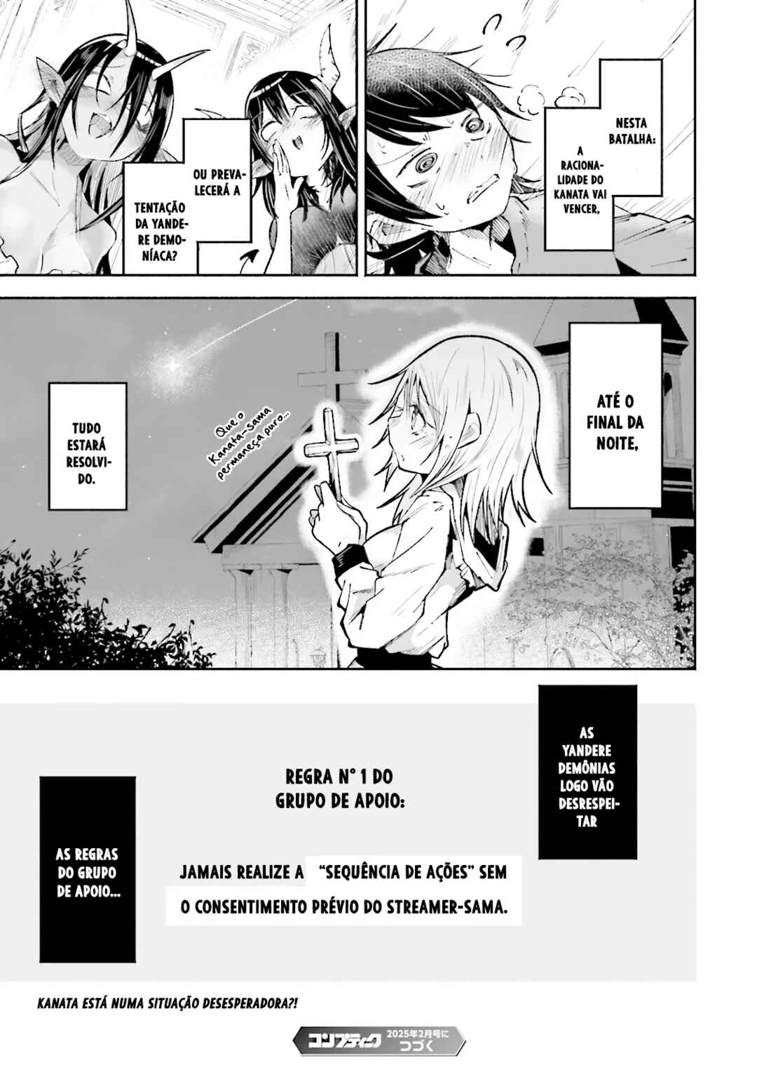 Isekai De Haishin Katsudou Wo Shitara Tairyou No Yandere Shinja Wo Umidashite Shimatta Ken — Cap. 43, pág. 18