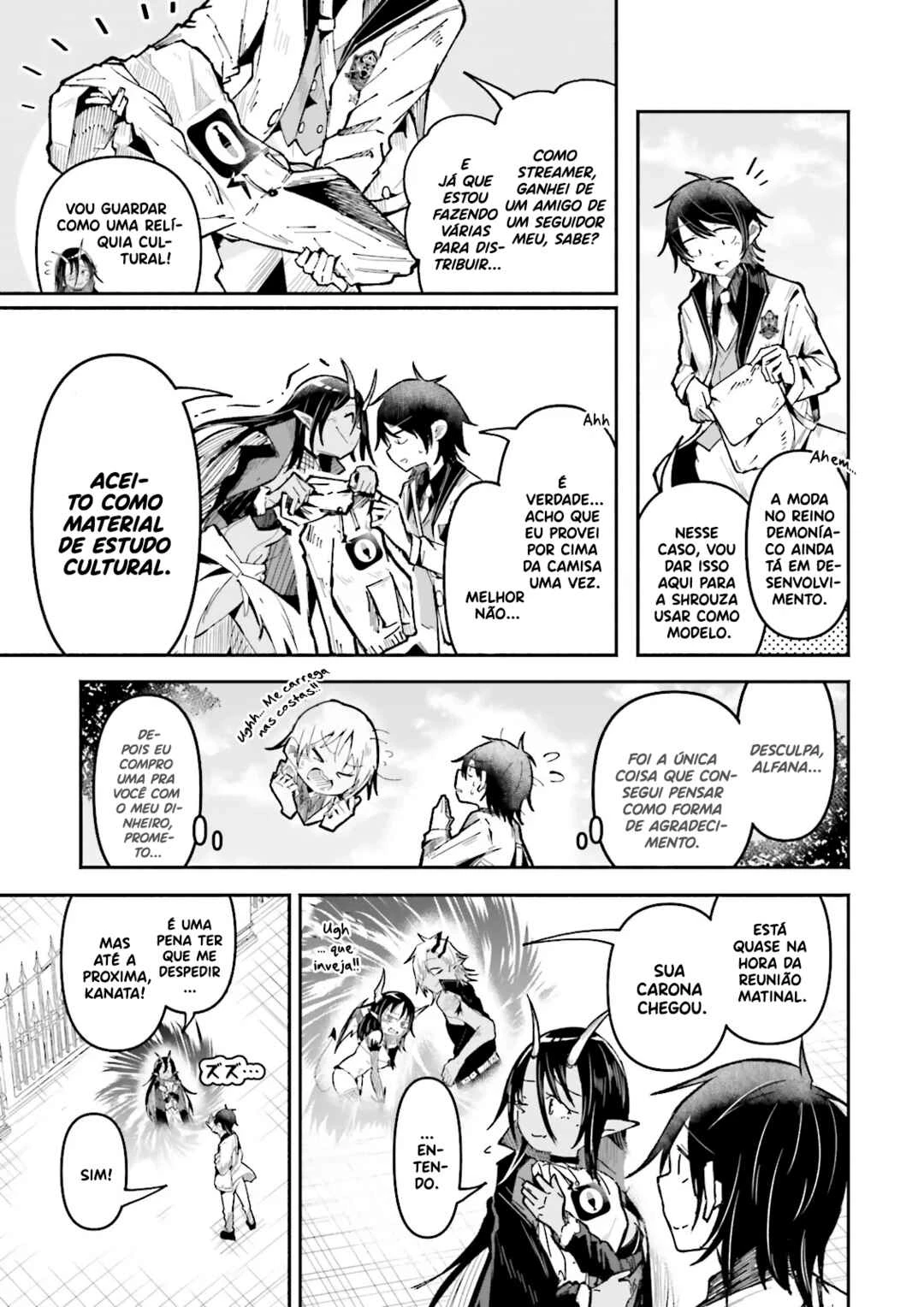 Isekai De Haishin Katsudou Wo Shitara Tairyou No Yandere Shinja Wo Umidashite Shimatta Ken — Cap. 44, pág. 18
