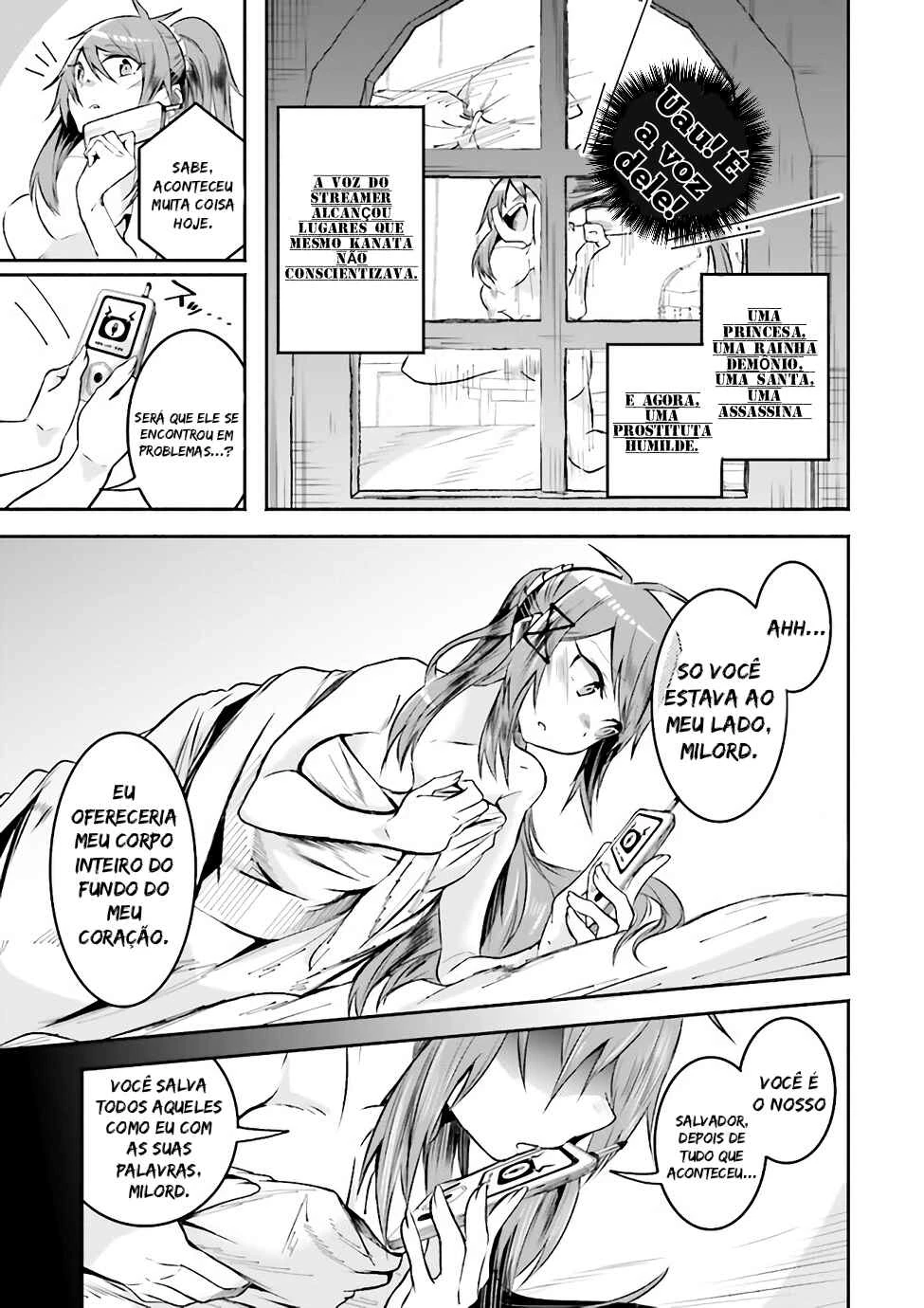 Isekai De Haishin Katsudou Wo Shitara Tairyou No Yandere Shinja Wo Umidashite Shimatta Ken — Cap. 9, pág. 6