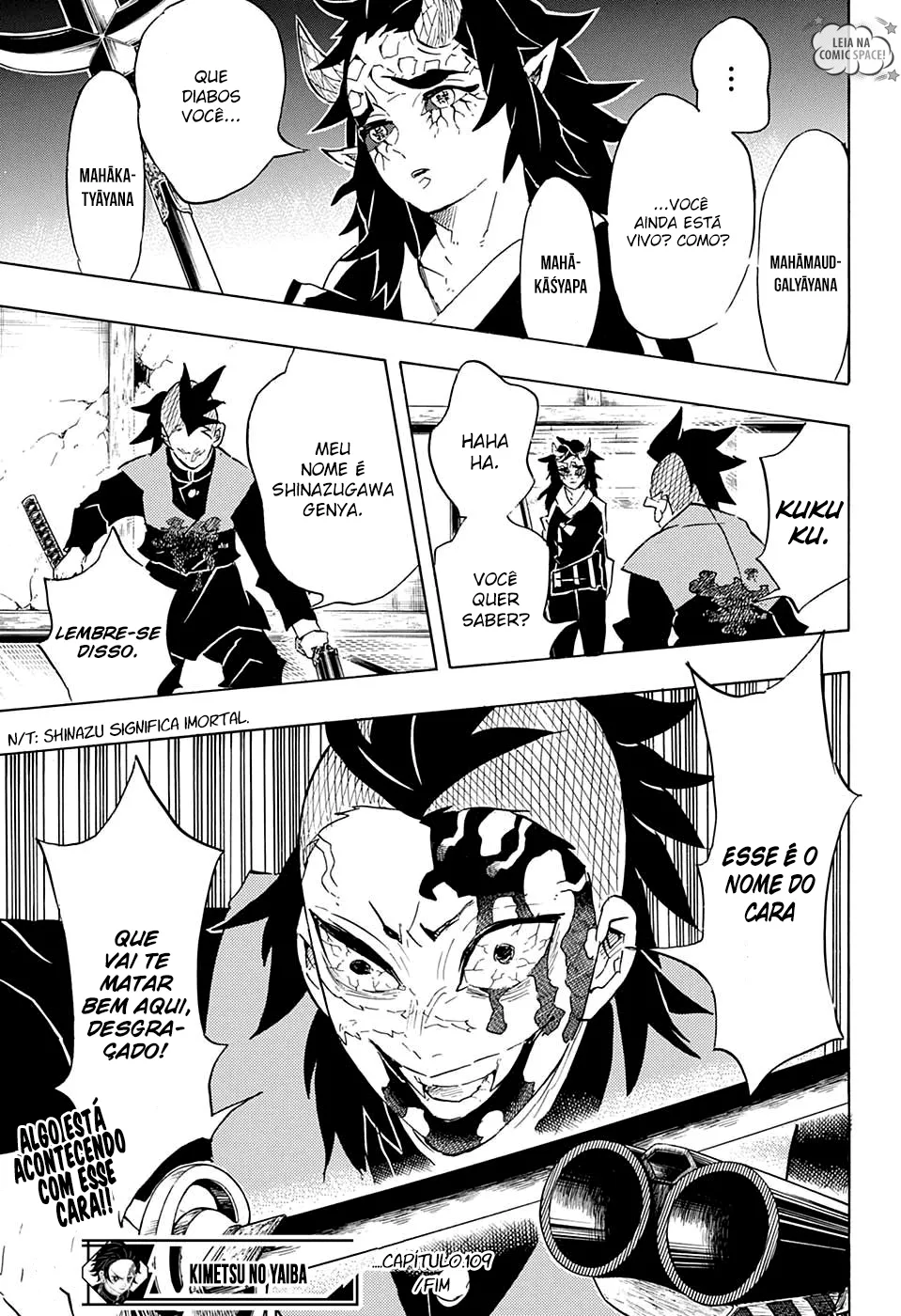Kimetsu no Yaiba — Cap. 109, pág. 20