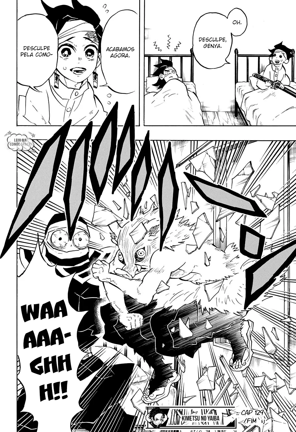 Kimetsu no Yaiba — Cap. 129, pág. 19