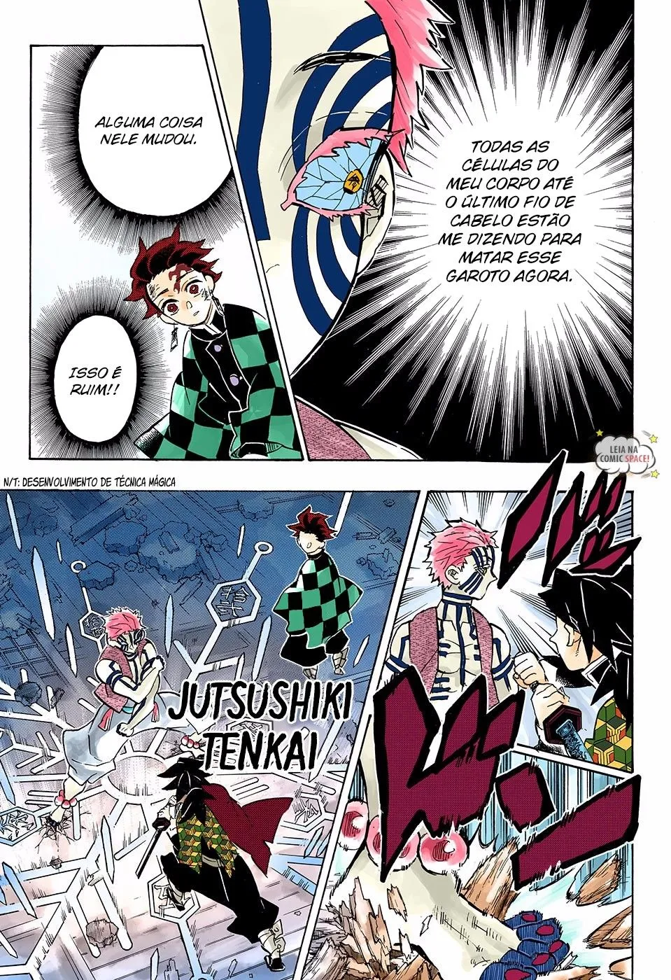 Kimetsu no Yaiba — Cap. 152, pág. 17