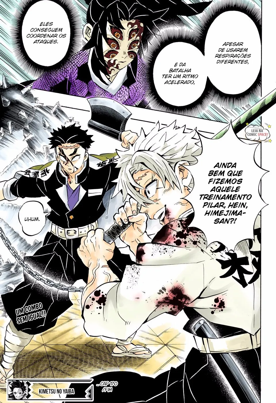 Kimetsu no Yaiba — Cap. 170, pág. 20