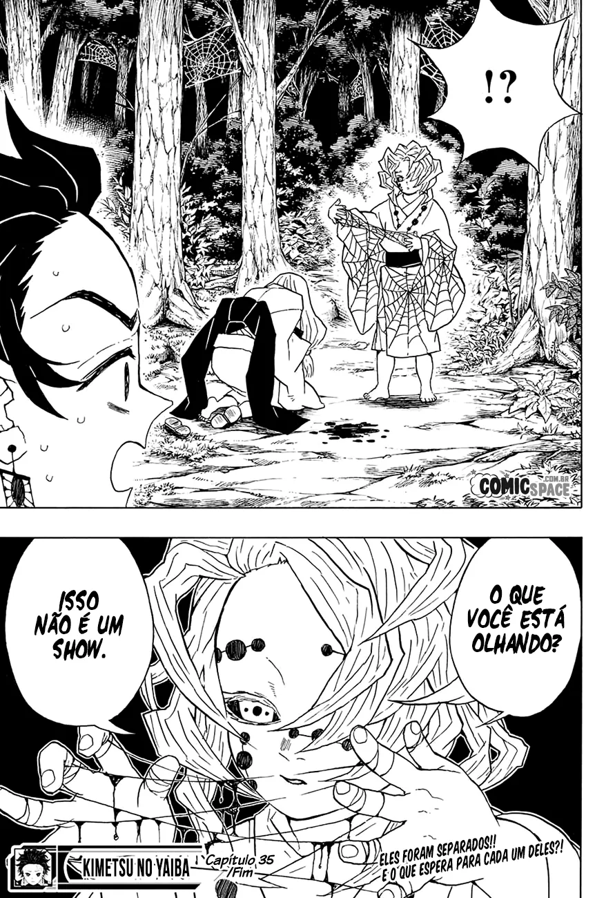 Kimetsu no Yaiba — Cap. 35, pág. 20