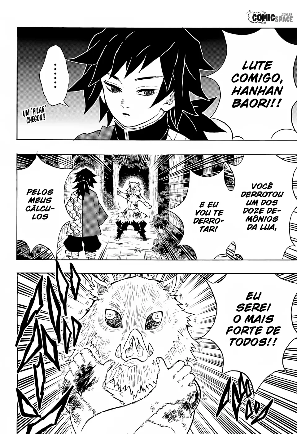 Kimetsu no Yaiba — Cap. 38, pág. 3