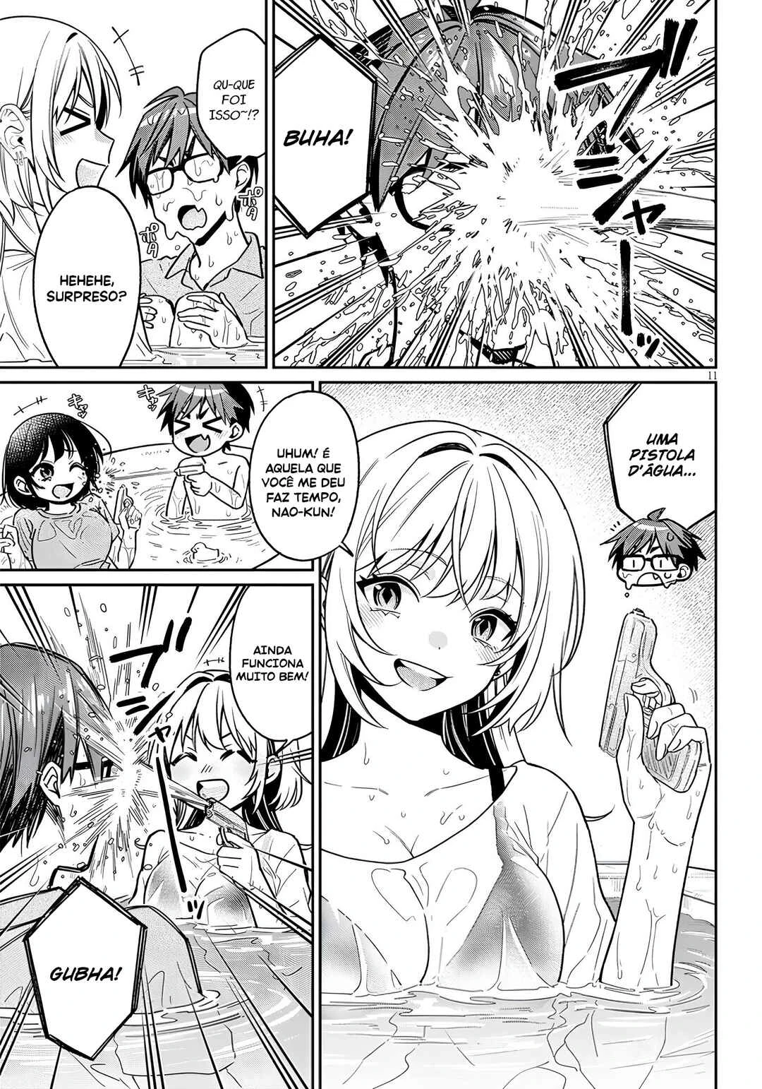 Kuse Tsuyo Kanojo wa Toko ni Izanau — Cap. 12, pág. 12