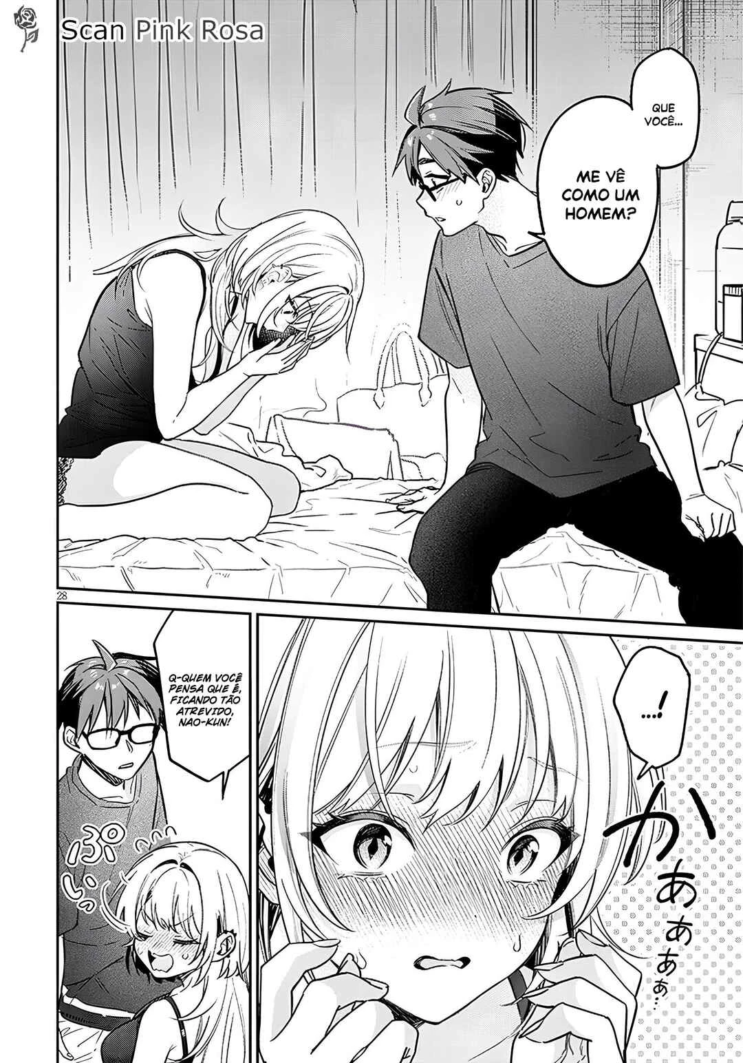 Kuse Tsuyo Kanojo wa Toko ni Izanau — Cap. 15, pág. 29