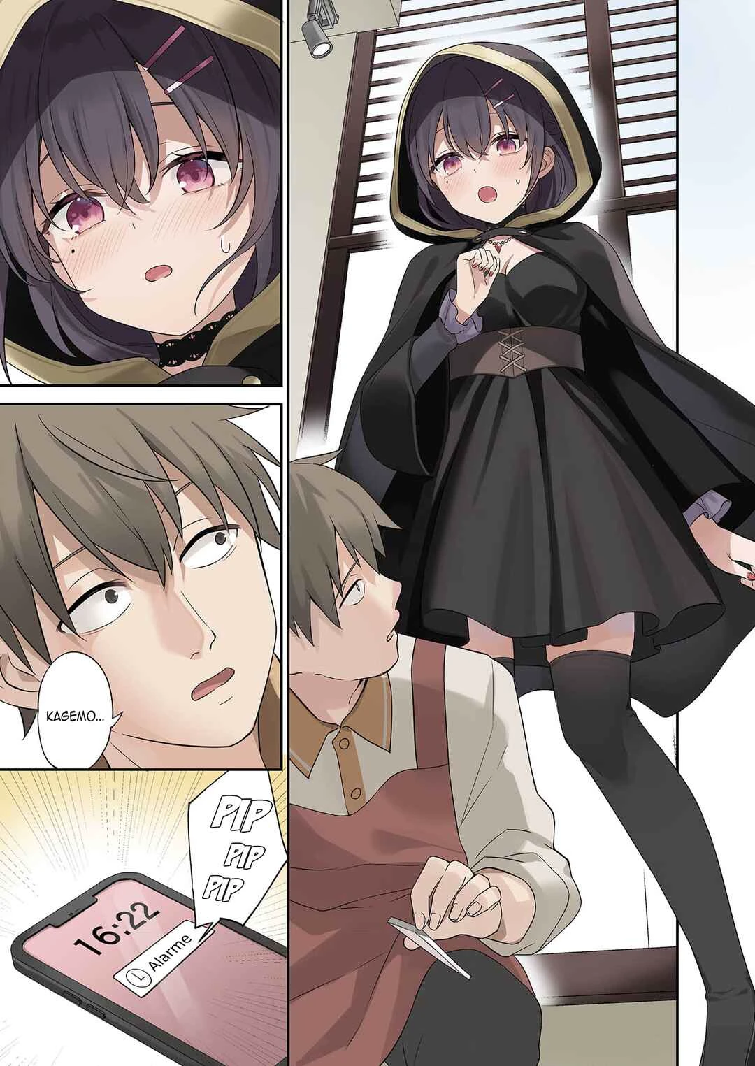 Lying Girlfriend Kagemori-san — Cap. 1, pág. 13