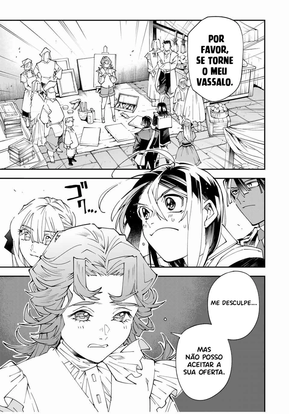 Tensei Kizoku, Kantei Skill de Nariagaru: Jakushou Ryouchi o Uketsuida node, Yuushuu na Jinzai o Fuyashiteitara, Saikyou Ryouchi ni Natteta — Cap. 47, pág. 3
