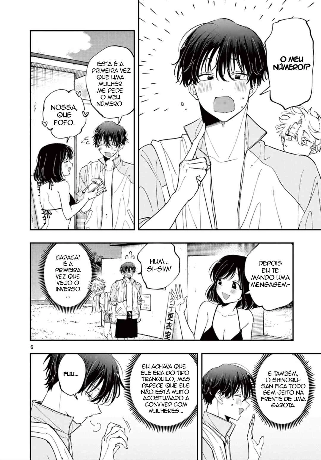 Tonari no Seki no Yatsu ga Souiu Me de Mitekuru — Cap. 100, pág. 6