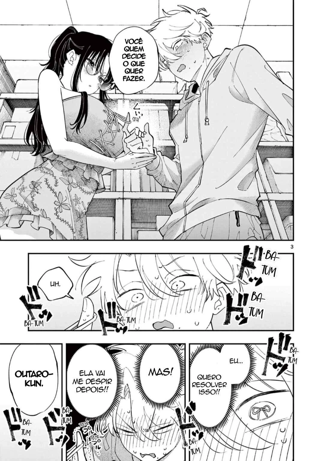 Tonari no Seki no Yatsu ga Souiu Me de Mitekuru — Cap. 70, pág. 3