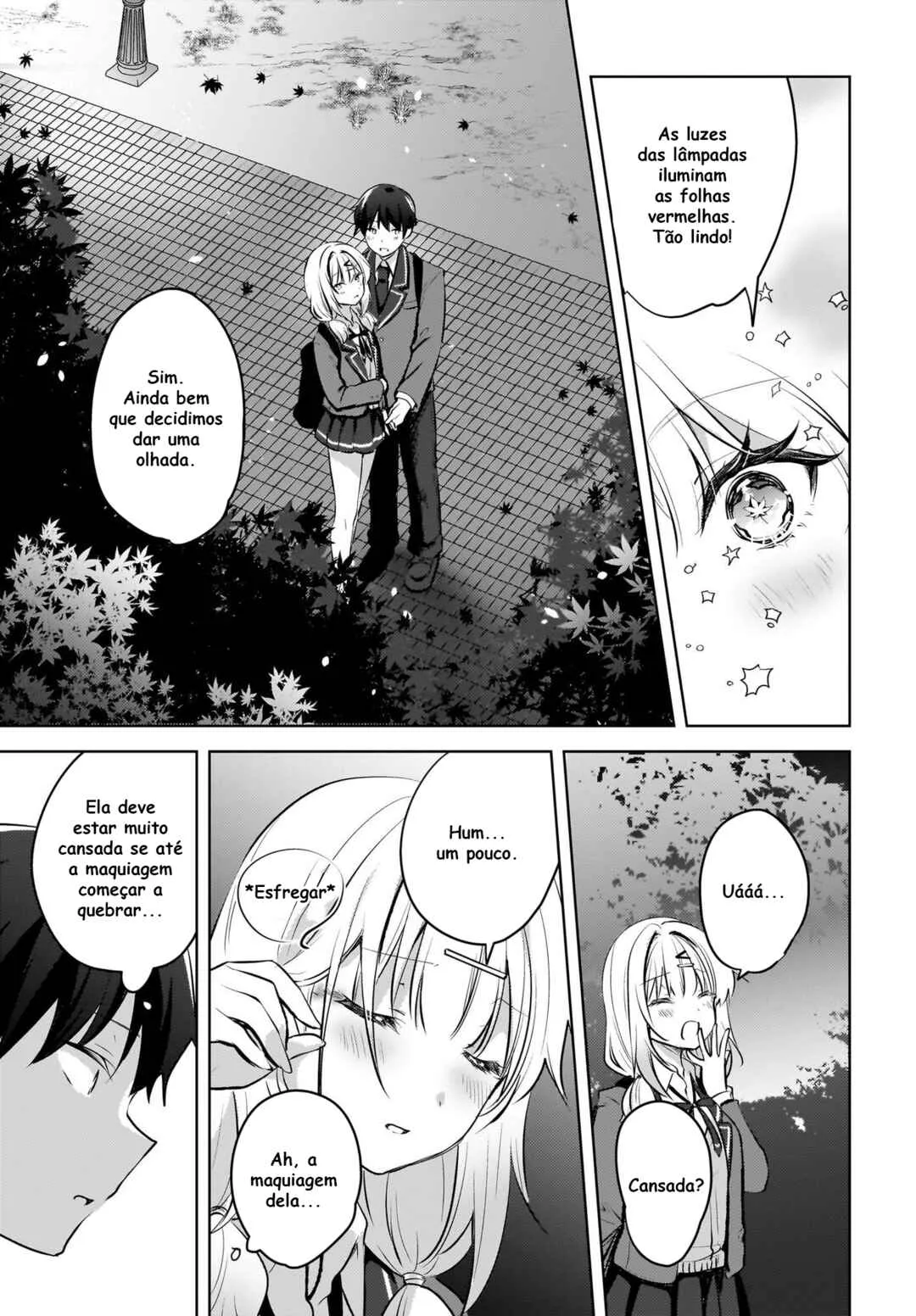 Ushiro no Seki no Gal ni Sukarete Shimatta.: Mou Ore wa Dame kamo Shirenai. — Cap. 11, pág. 5