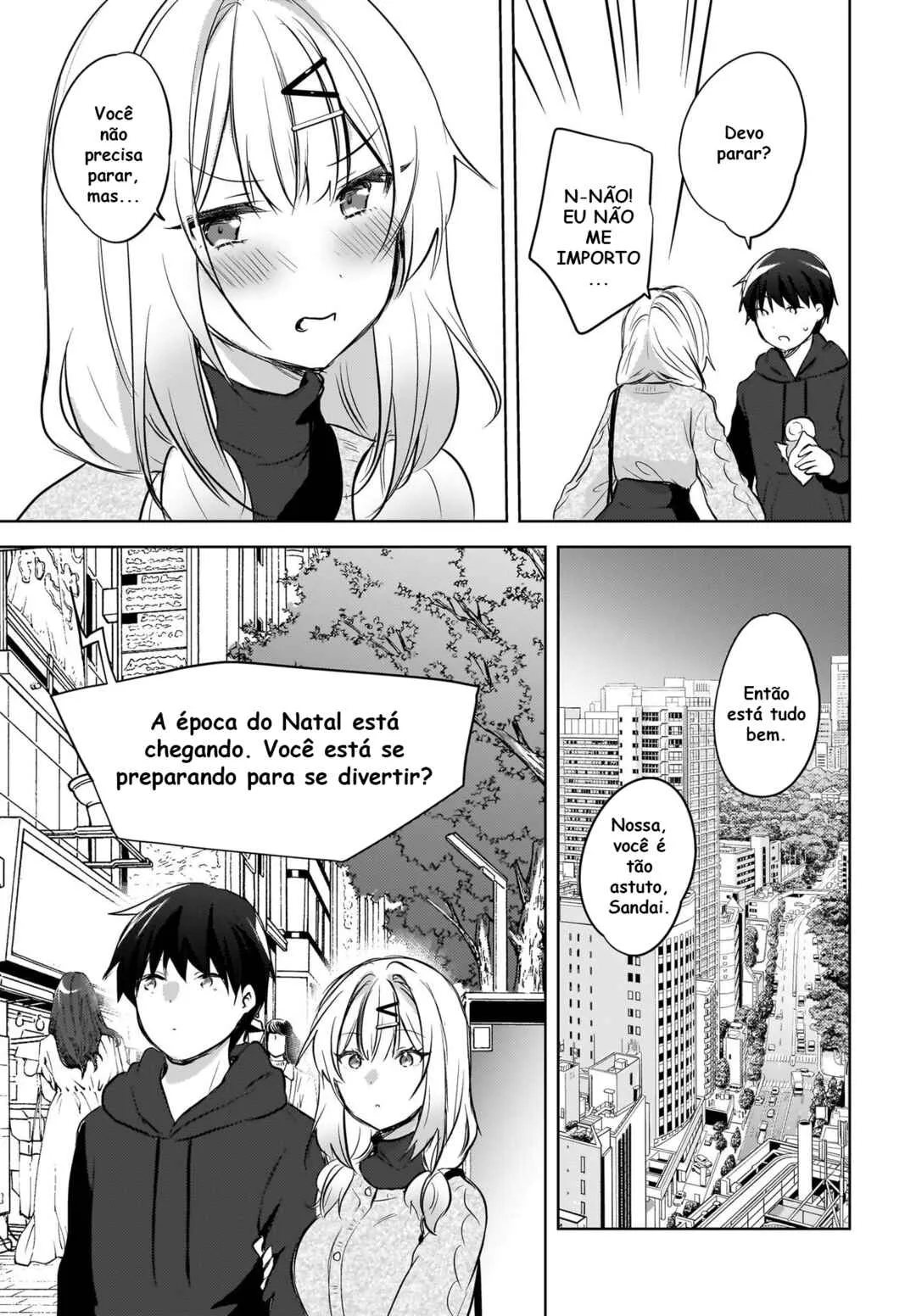 Ushiro no Seki no Gal ni Sukarete Shimatta.: Mou Ore wa Dame kamo Shirenai. — Cap. 12, pág. 20