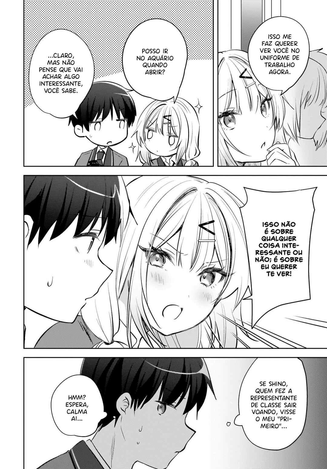 Ushiro no Seki no Gal ni Sukarete Shimatta.: Mou Ore wa Dame kamo Shirenai. — Cap. 20, pág. 15