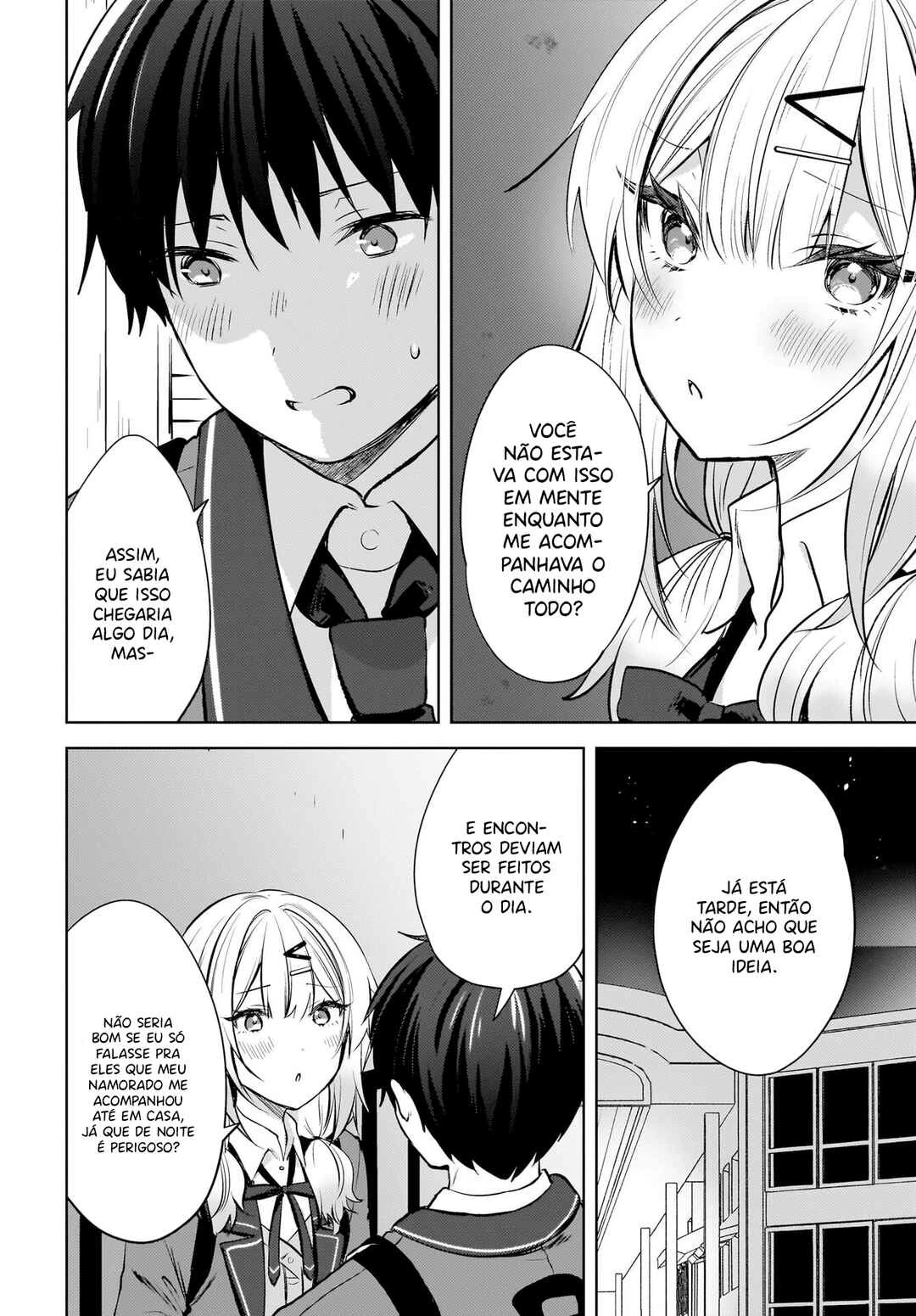 Ushiro no Seki no Gal ni Sukarete Shimatta.: Mou Ore wa Dame kamo Shirenai. — Cap. 21, pág. 3