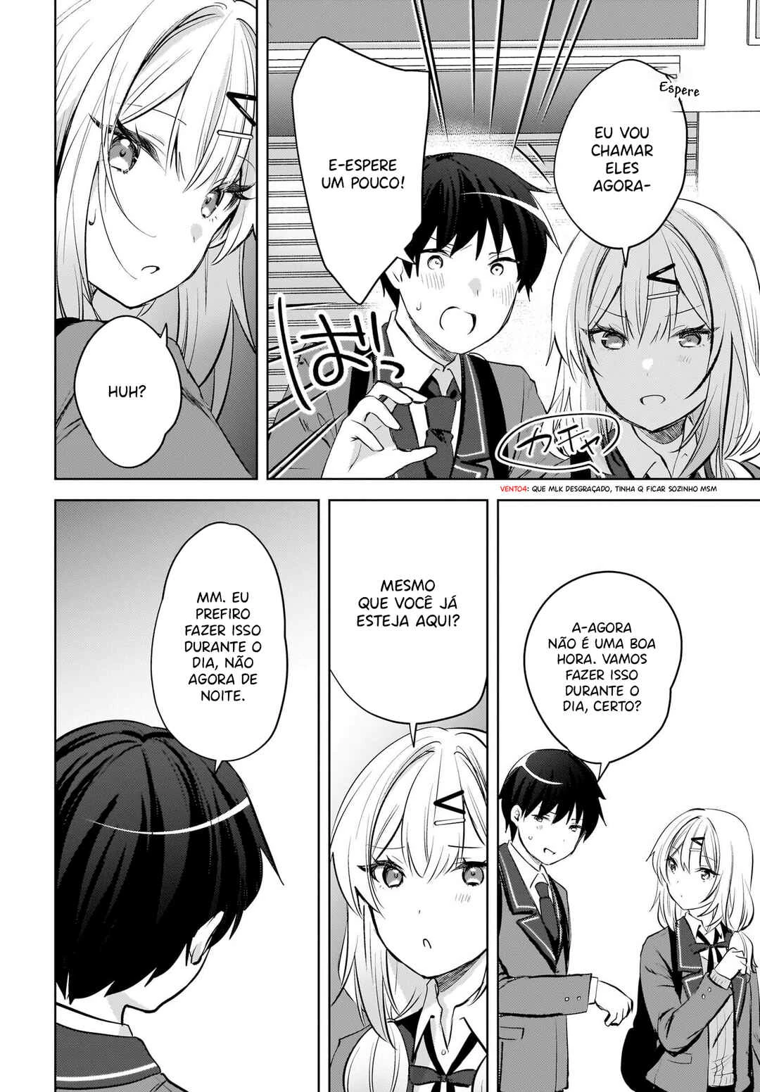 Ushiro no Seki no Gal ni Sukarete Shimatta.: Mou Ore wa Dame kamo Shirenai. — Cap. 21, pág. 5