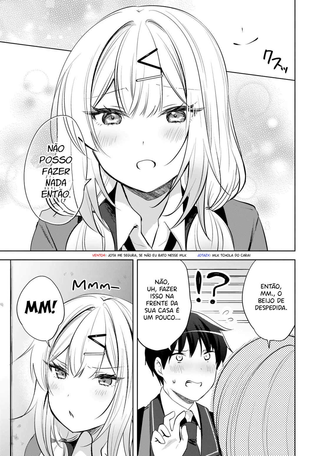 Ushiro no Seki no Gal ni Sukarete Shimatta.: Mou Ore wa Dame kamo Shirenai. — Cap. 21, pág. 6