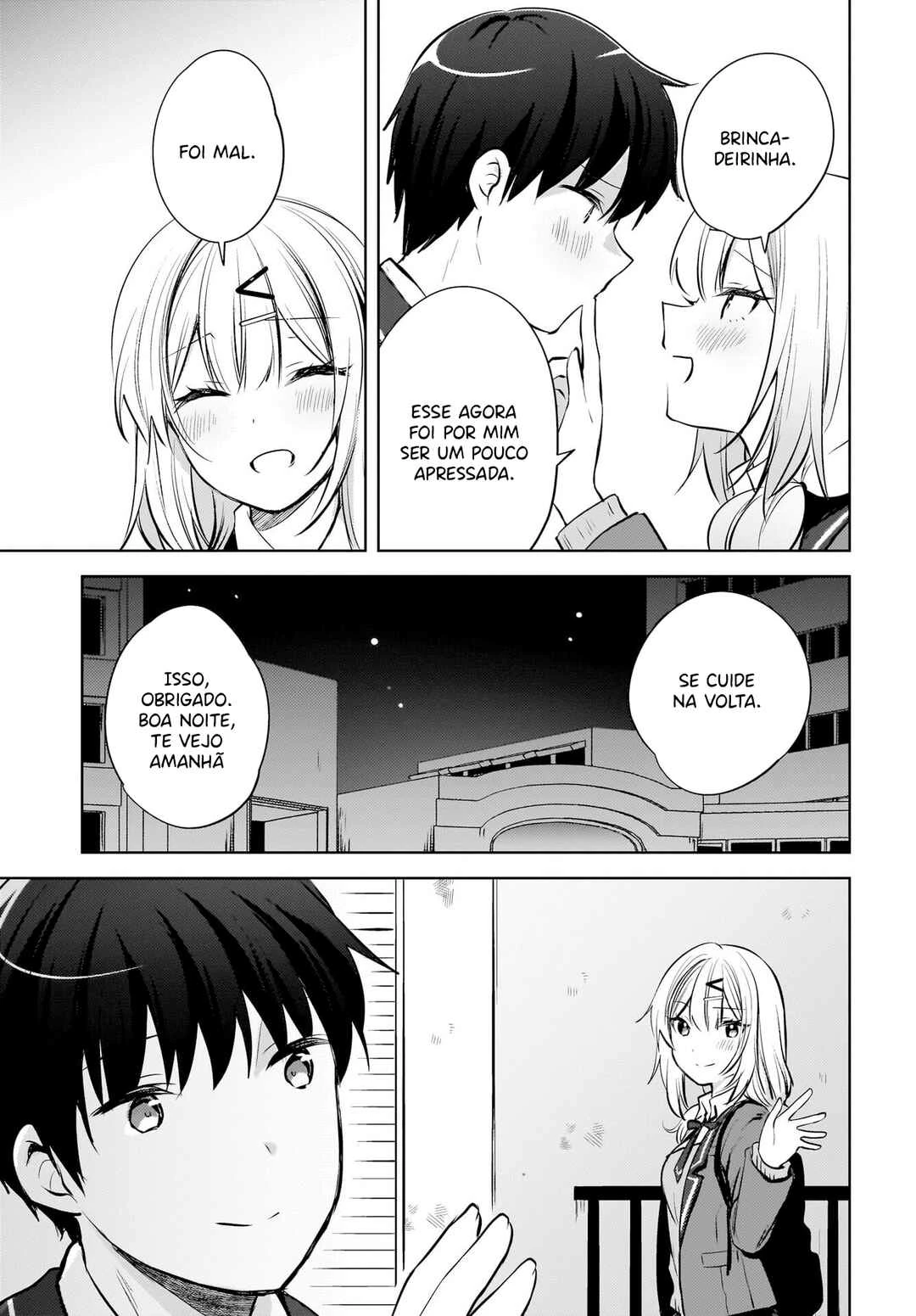 Ushiro no Seki no Gal ni Sukarete Shimatta.: Mou Ore wa Dame kamo Shirenai. — Cap. 21, pág. 8