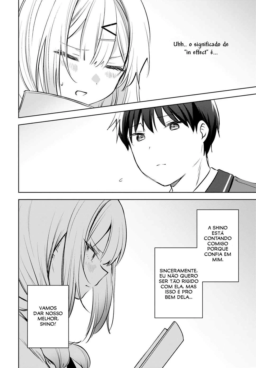 Ushiro no Seki no Gal ni Sukarete Shimatta.: Mou Ore wa Dame kamo Shirenai. — Cap. 21, pág. 13