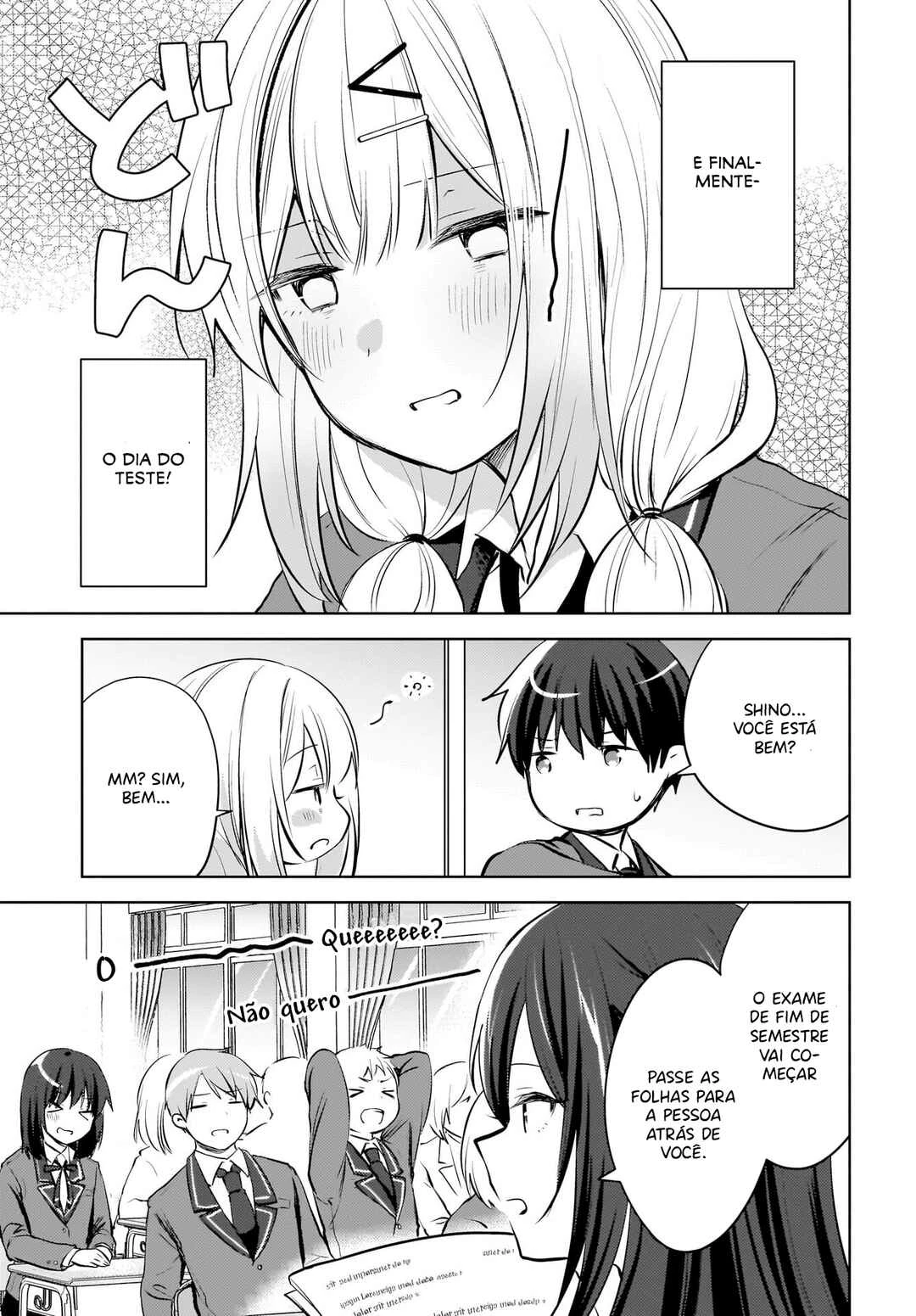 Ushiro no Seki no Gal ni Sukarete Shimatta.: Mou Ore wa Dame kamo Shirenai. — Cap. 21, pág. 14