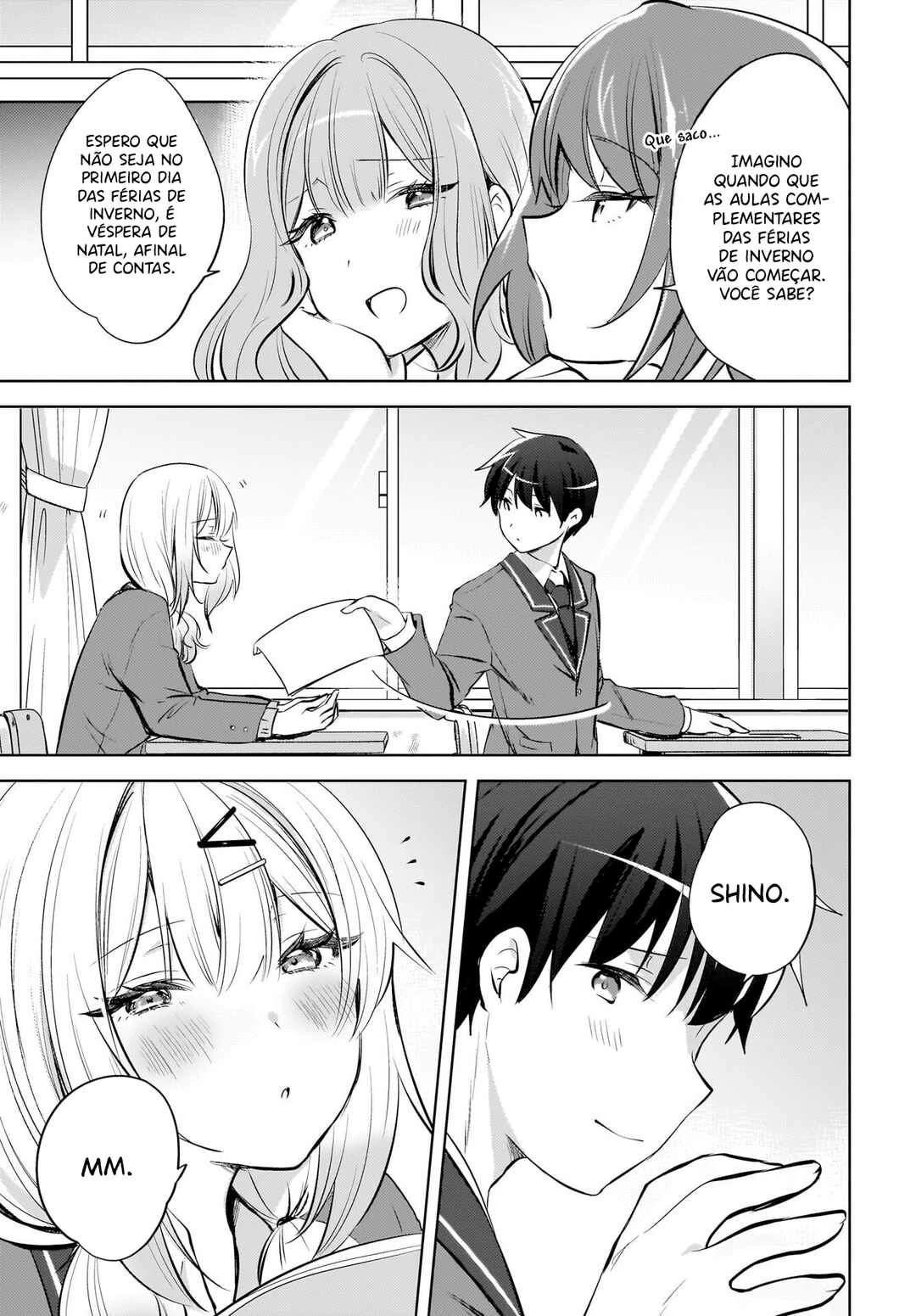 Ushiro no Seki no Gal ni Sukarete Shimatta.: Mou Ore wa Dame kamo Shirenai. — Cap. 21, pág. 16