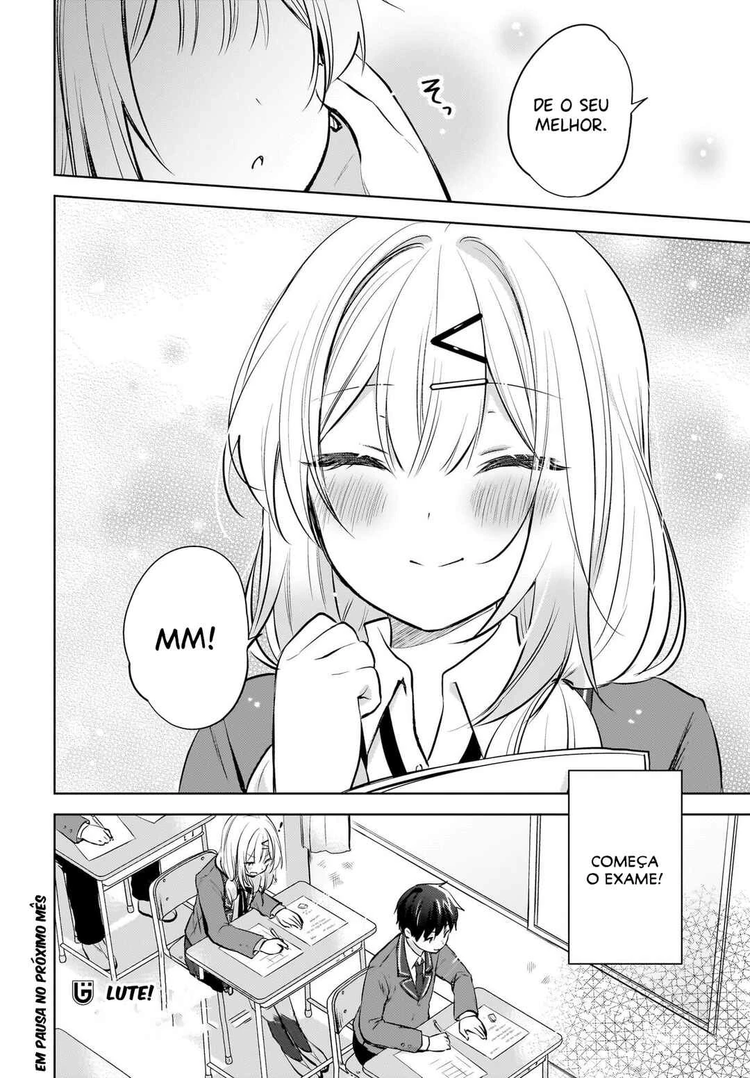 Ushiro no Seki no Gal ni Sukarete Shimatta.: Mou Ore wa Dame kamo Shirenai. — Cap. 21, pág. 17