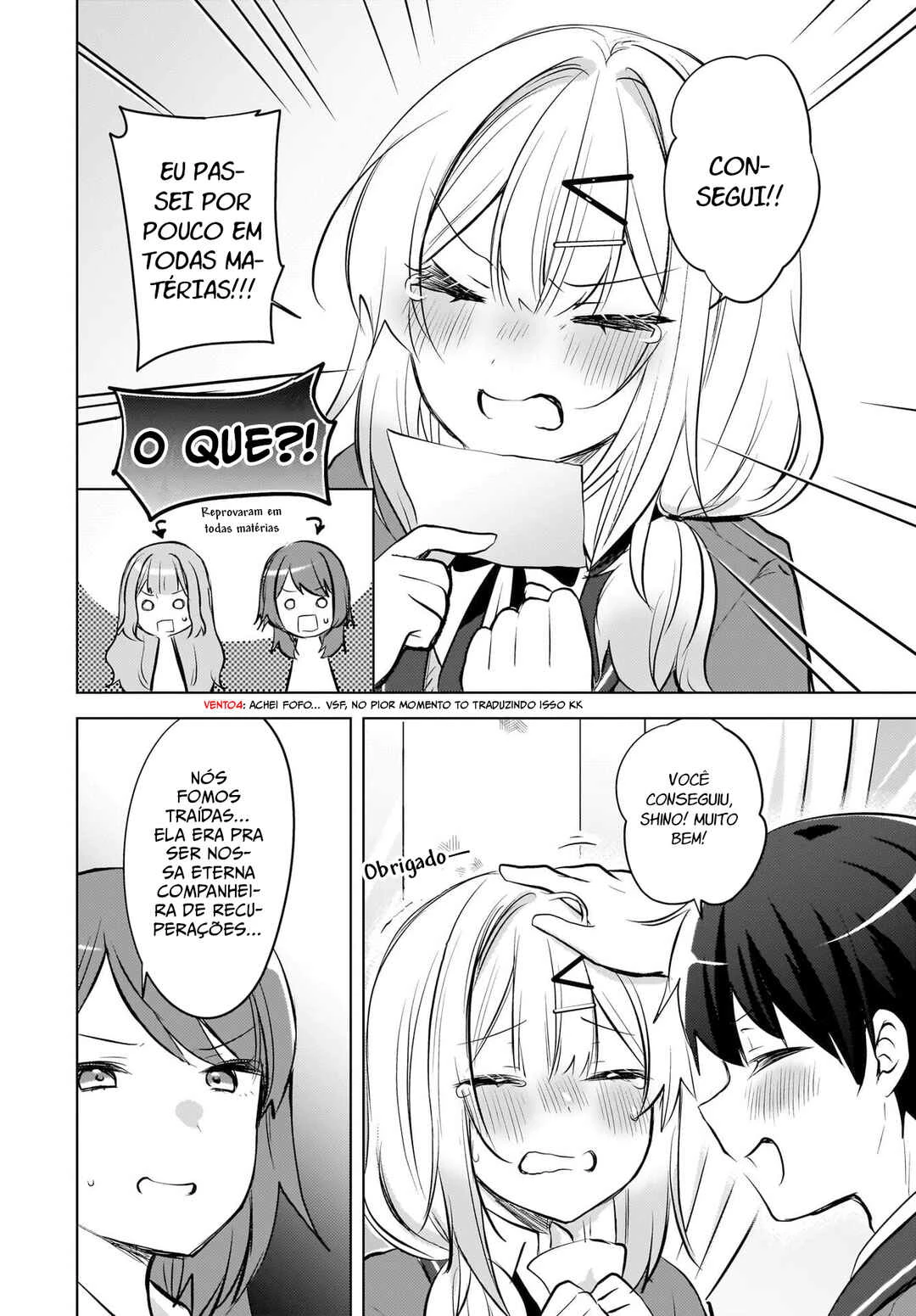 Ushiro no Seki no Gal ni Sukarete Shimatta.: Mou Ore wa Dame kamo Shirenai. — Cap. 22, pág. 11