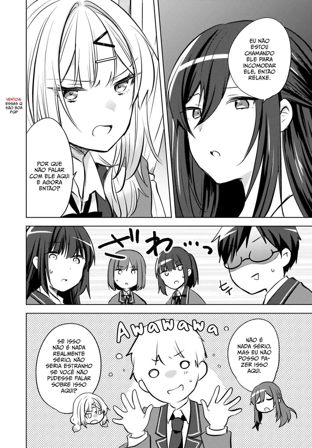 Ushiro no Seki no Gal ni Sukarete Shimatta.: Mou Ore wa Dame kamo Shirenai. — Cap. 22, pág. 15