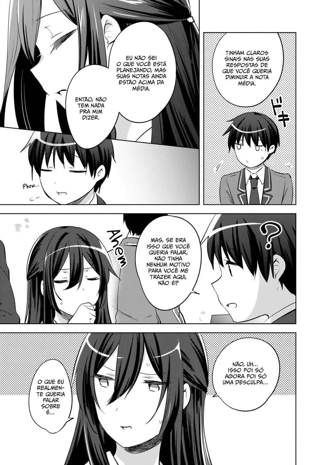 Ushiro no Seki no Gal ni Sukarete Shimatta.: Mou Ore wa Dame kamo Shirenai. — Cap. 22, pág. 18