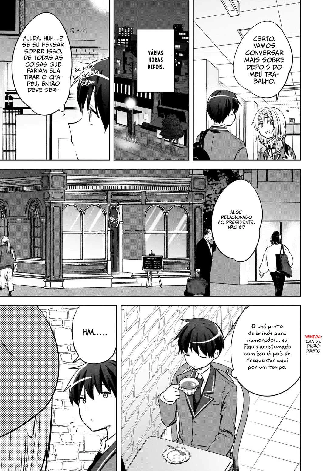 Ushiro no Seki no Gal ni Sukarete Shimatta.: Mou Ore wa Dame kamo Shirenai. — Cap. 22, pág. 22