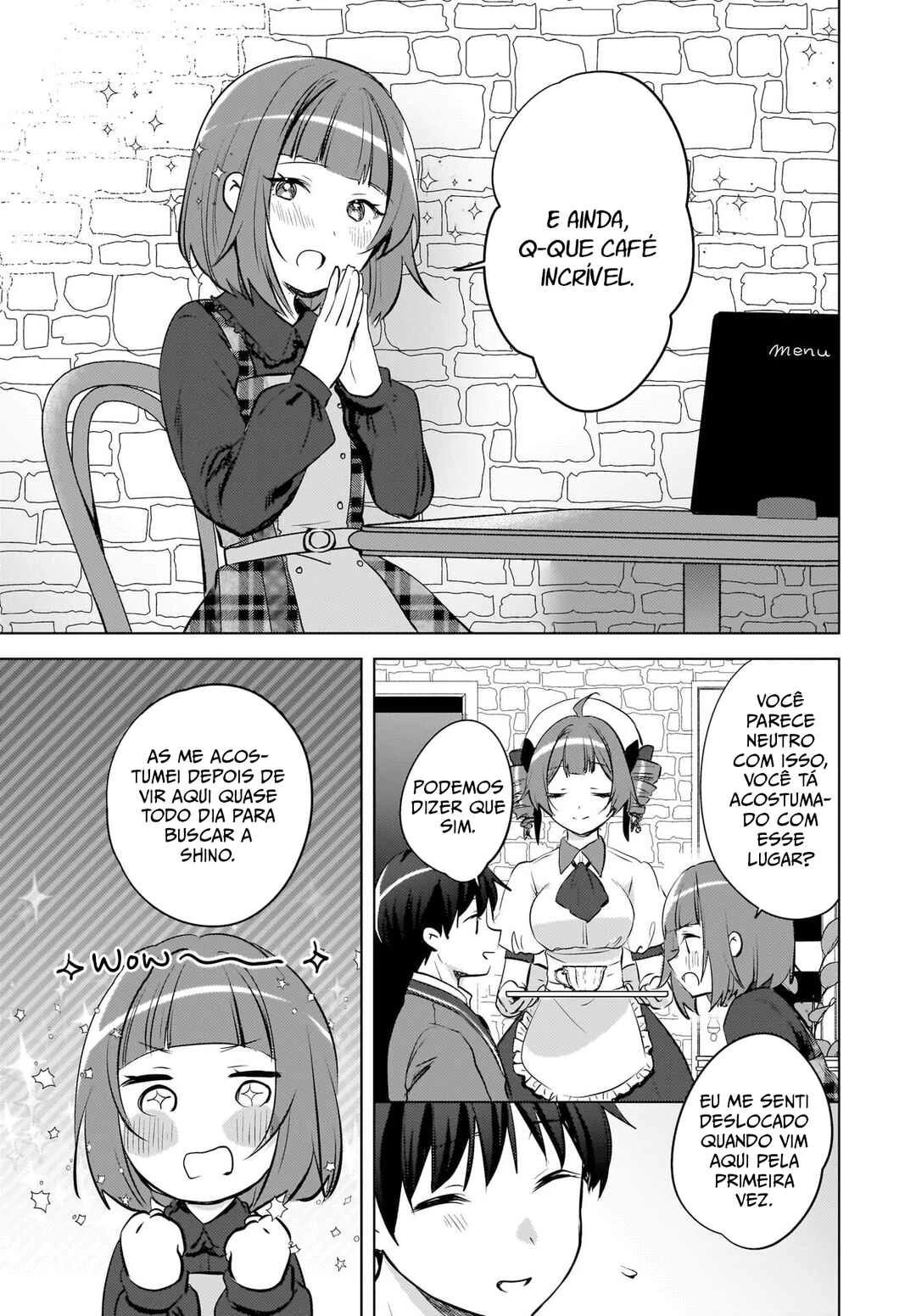Ushiro no Seki no Gal ni Sukarete Shimatta.: Mou Ore wa Dame kamo Shirenai. — Cap. 22, pág. 24