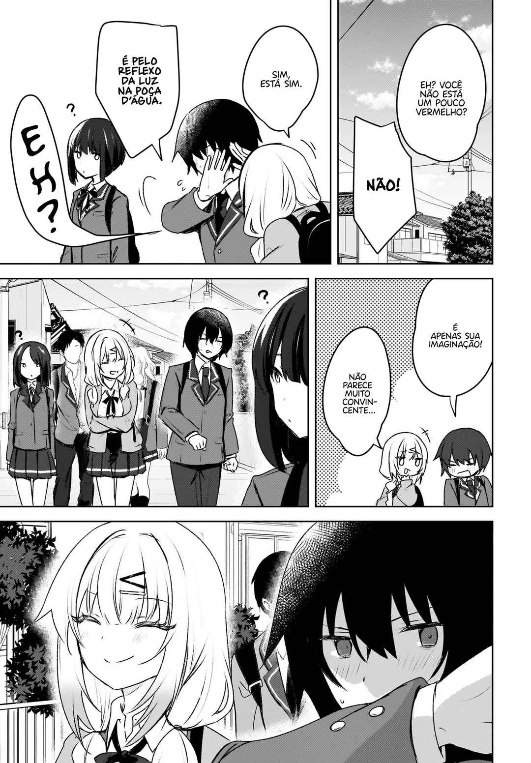 Ushiro no Seki no Gal ni Sukarete Shimatta.: Mou Ore wa Dame kamo Shirenai. — Cap. 3, pág. 24
